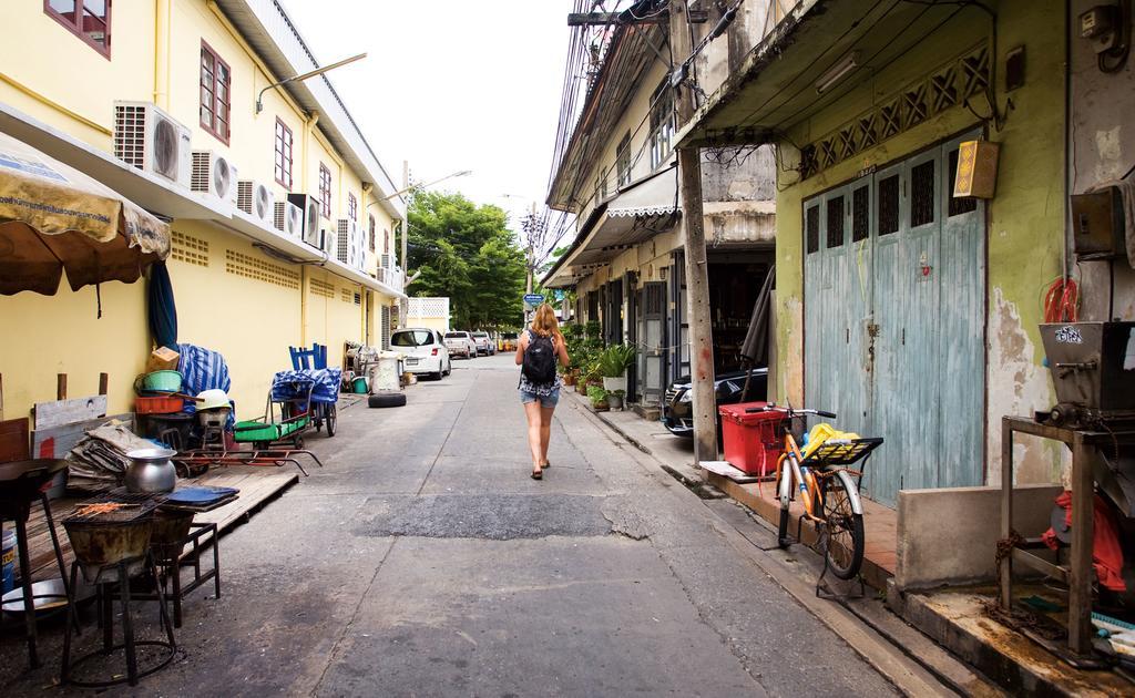 Here Hostel Bangkok Esterno foto